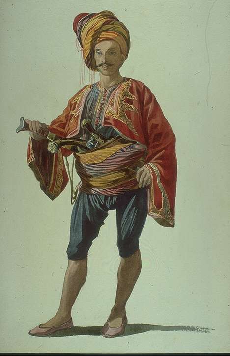 Zeibeck Of Smyrna — Charles Gabriel Gleyre