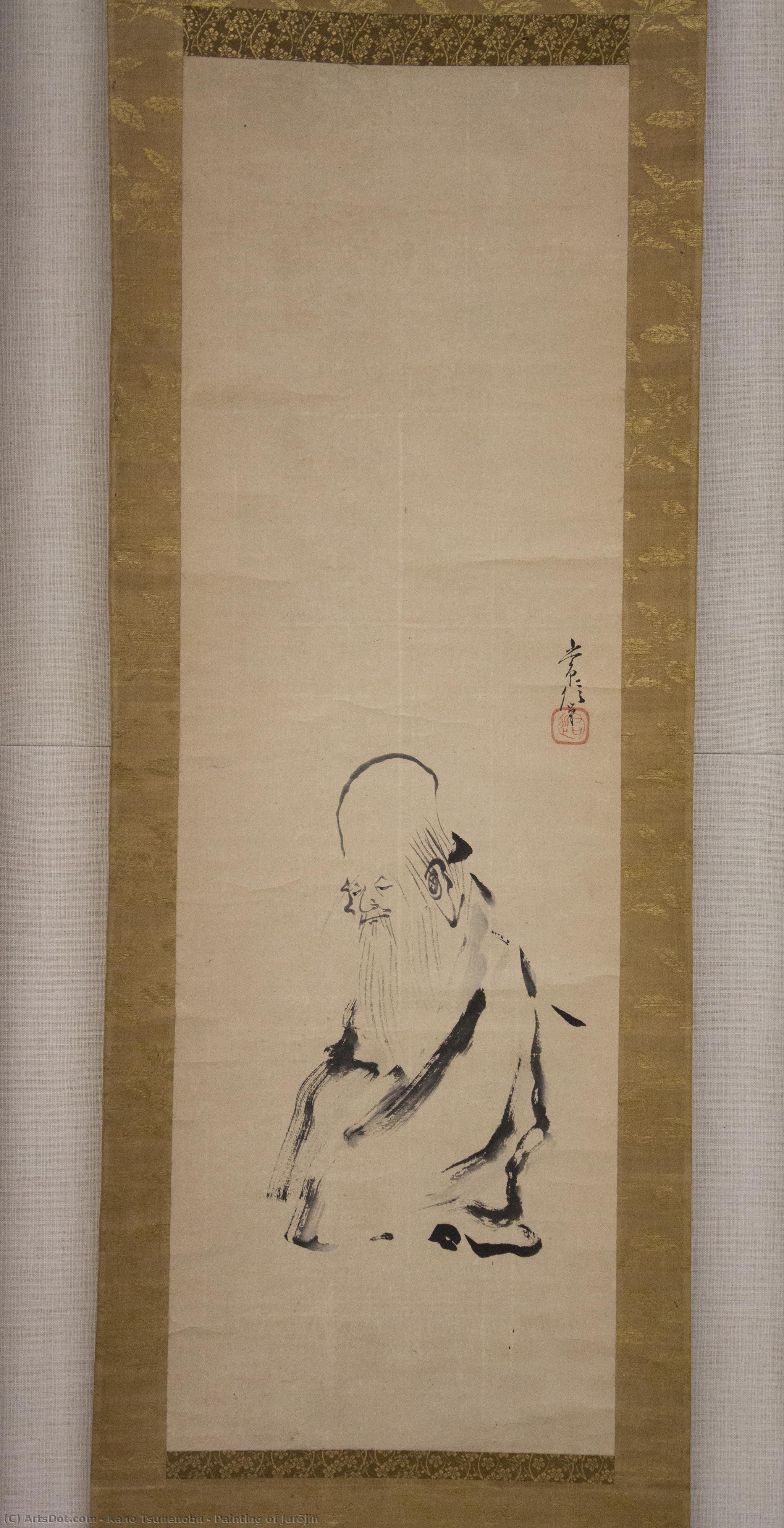 Painting Of Jurōjin — Kano Tsunenobu