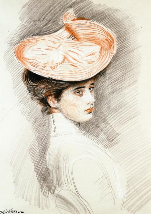 Portrait Of A Woman, Madame Helleu — Paul César Helleu