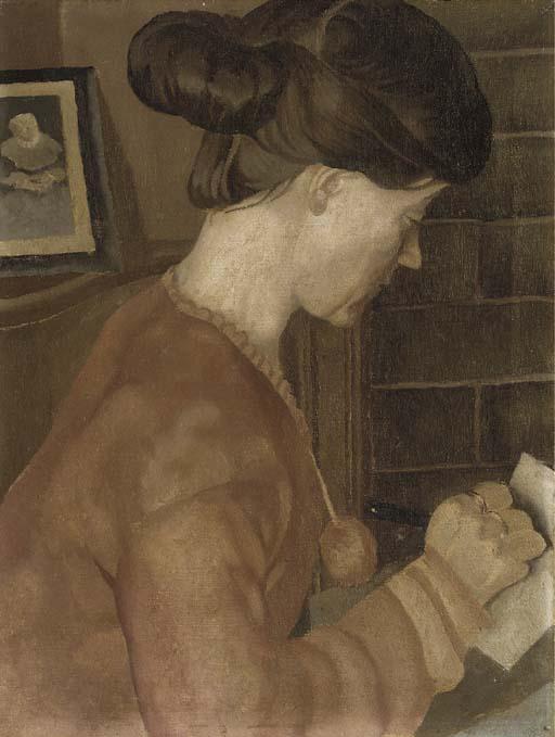 Portrait Of Mrs C.p. Grant — Sir Stanley Spencer