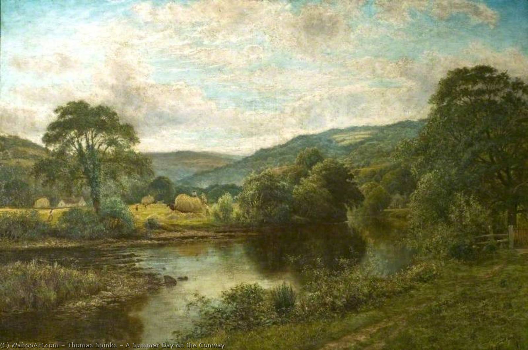 A Summer Day On The Conway — Thomas Spinks