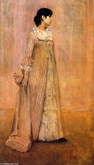 Lady In Pink (also Known As The Artist's Wife) — William Merritt Chase