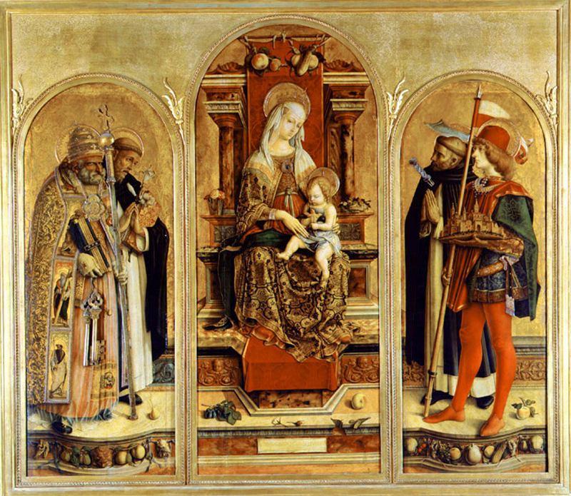Polittico Di S. Domenico Di Camerino — Карло Кривелли