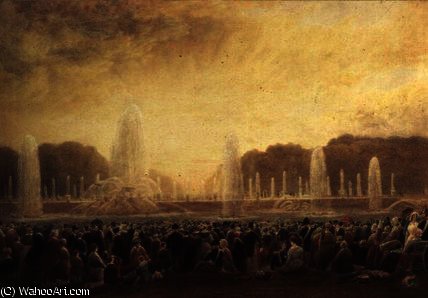 The Fountains At Versailles — Frederick Nash