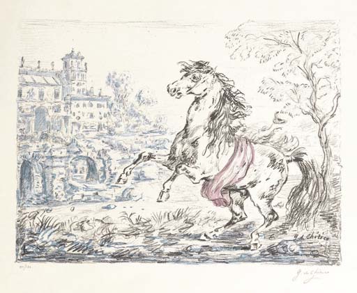 Cavallo Fuggente — Giorgio De Chirico