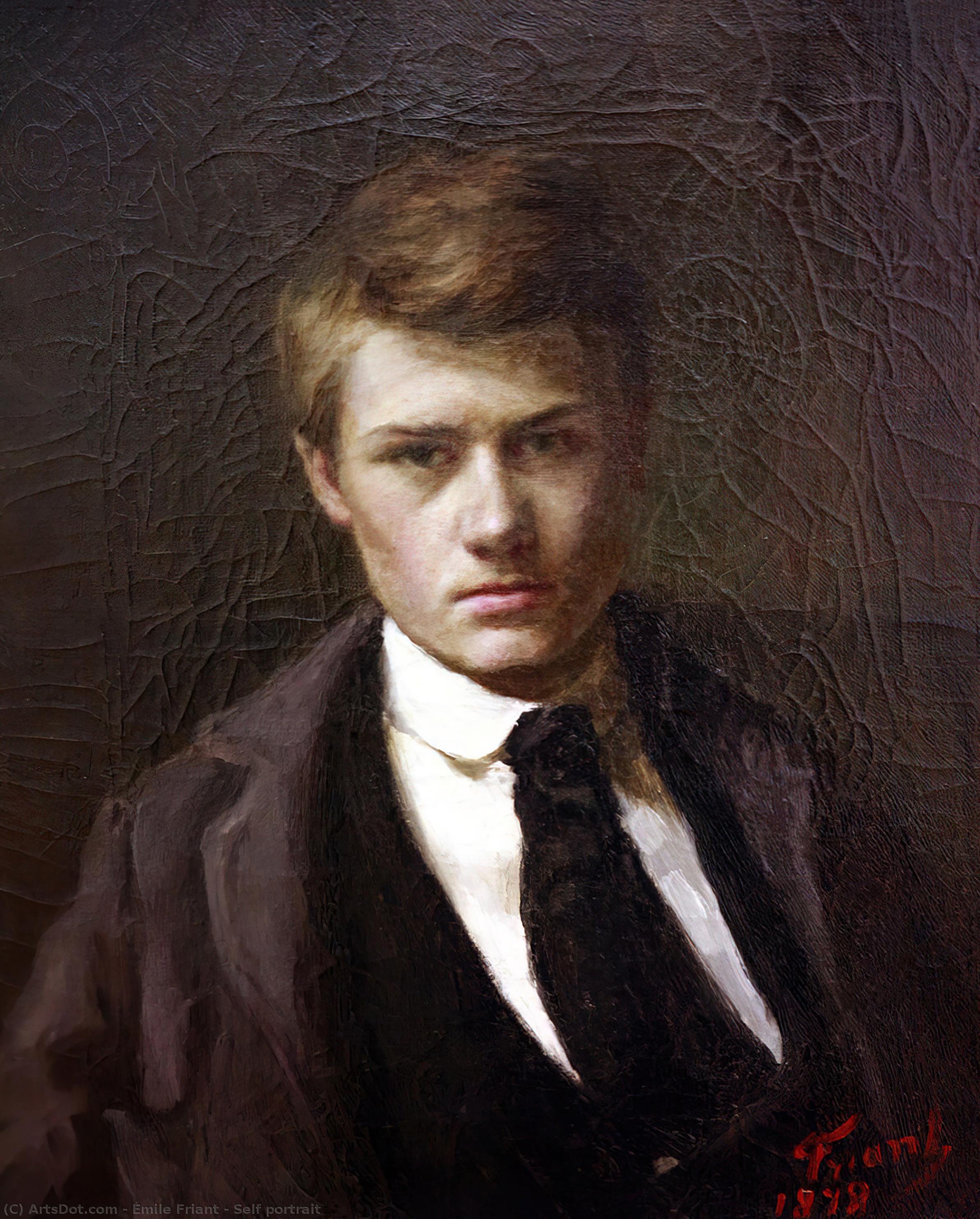 Self Portrait — Эмиль Фриант