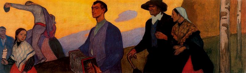 De Romería O Volviendo De La Romería — Aurelio Arteta