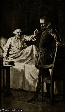 Knox On His Deathbed — William Henry Margetson