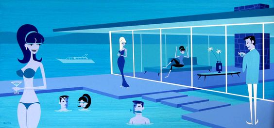 Fish History — Josh Agle (shag)