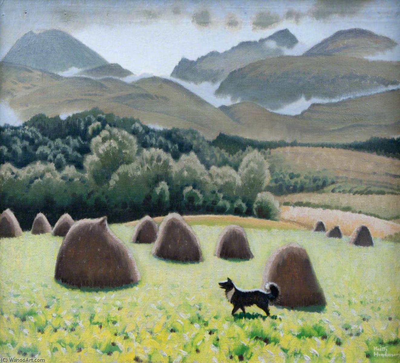The Hay Not In Yet — Keith Henderson