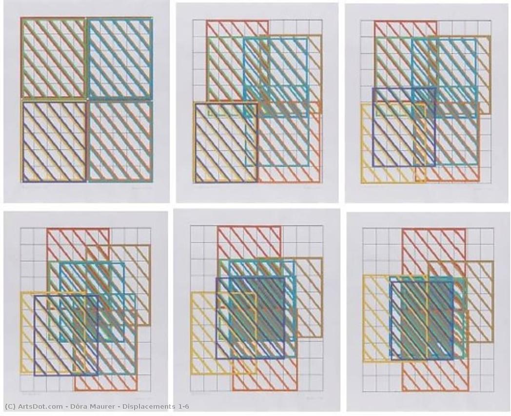 Displacements 1-6 — Dóra Maurer