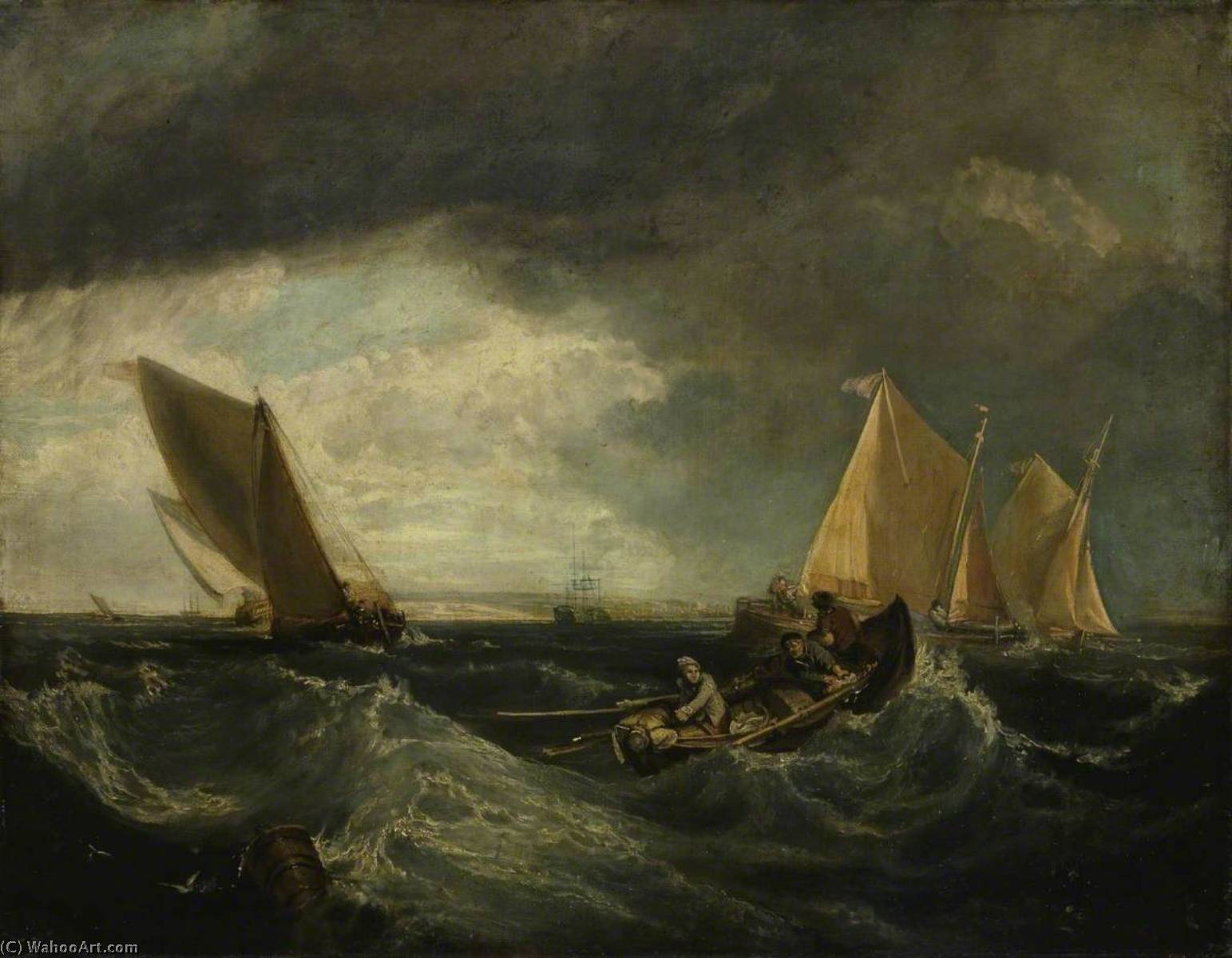 Sheerness And The Isle Of Sheppey (after J. M. W. Turner) — Sir Augustus Wall Callcott