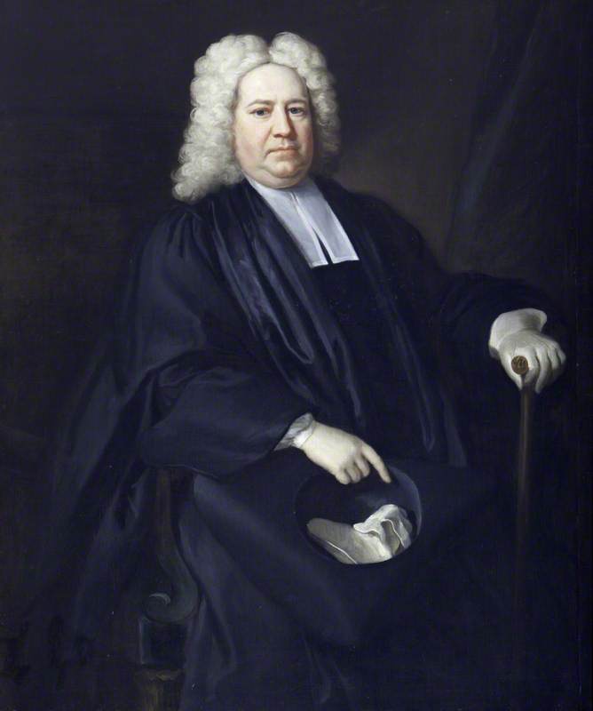 The Reverend William Lucy (1673 1674–1723 1724) — Jonathan Richardson Der Ältere