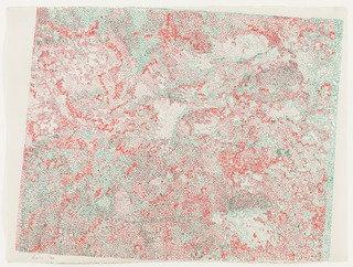 Anaglyphic View, Moon Rocks, Stereoscopic Image Of Lunar Surface — Nancy Graves