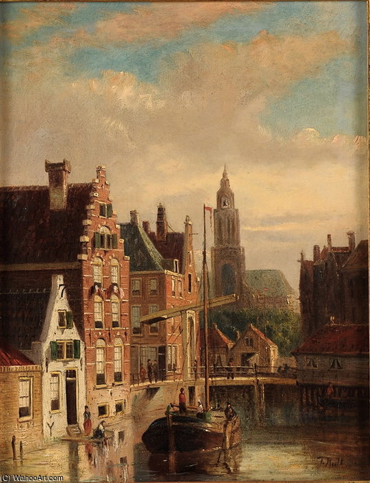Dutch Cityscape — Johannes Frederik Hulk