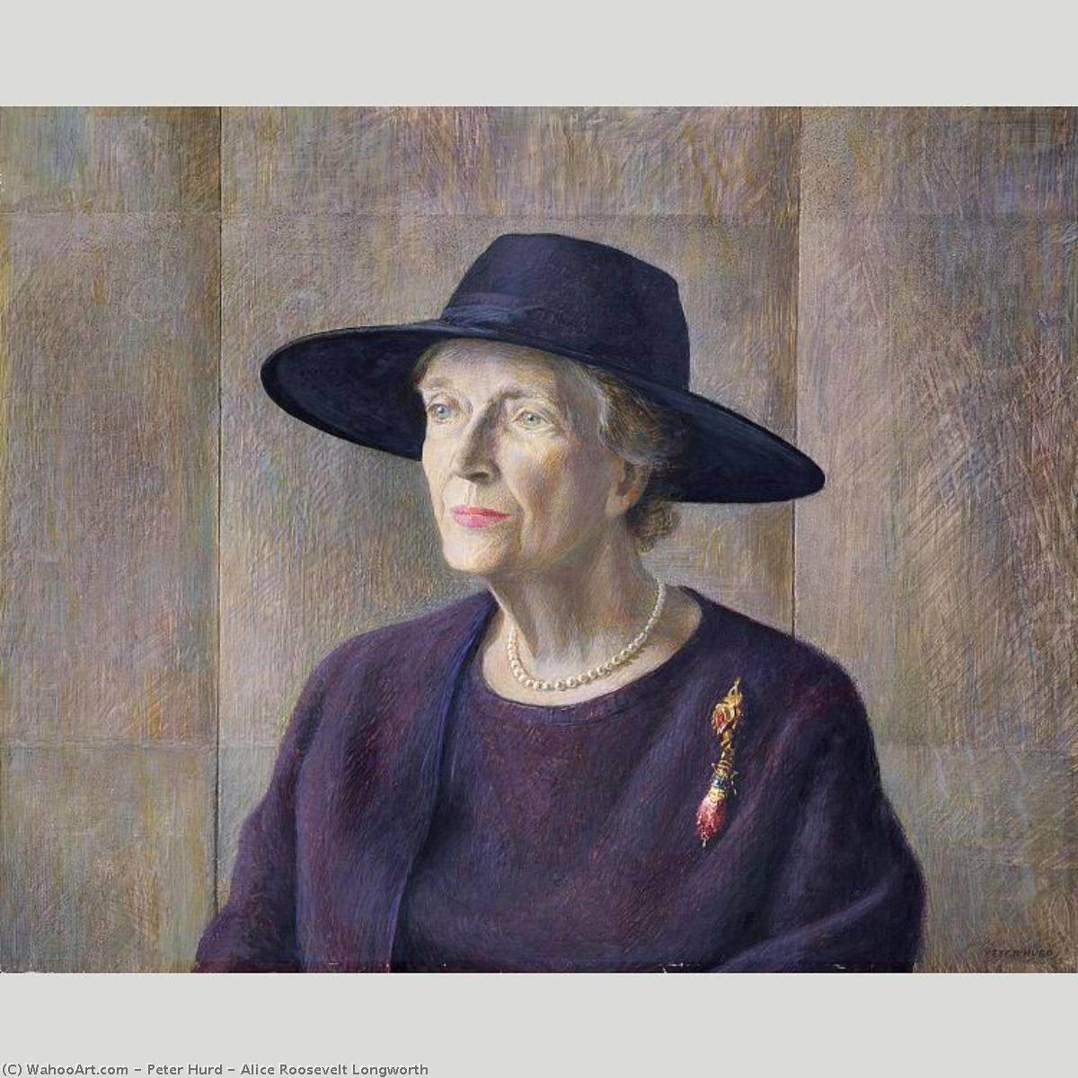 Alice Roosevelt Longworth — Peter Hurd
