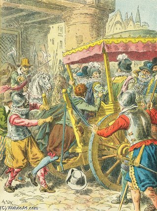 Assassination Of King Henry Iv Of France — Frederic Theodore Lix