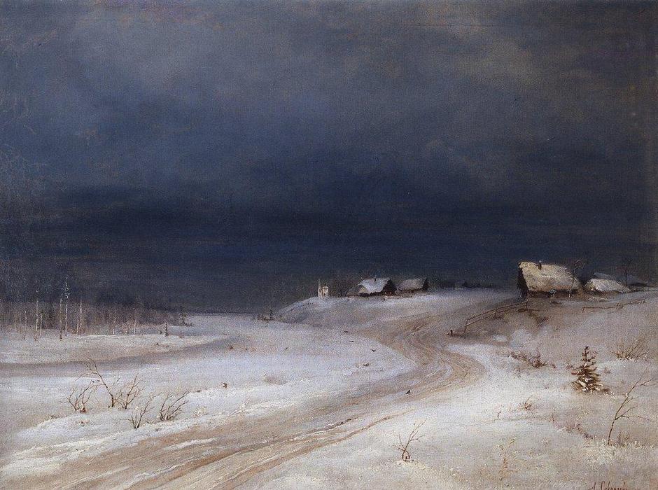 Winter Landscape — Aleksey Savrasov