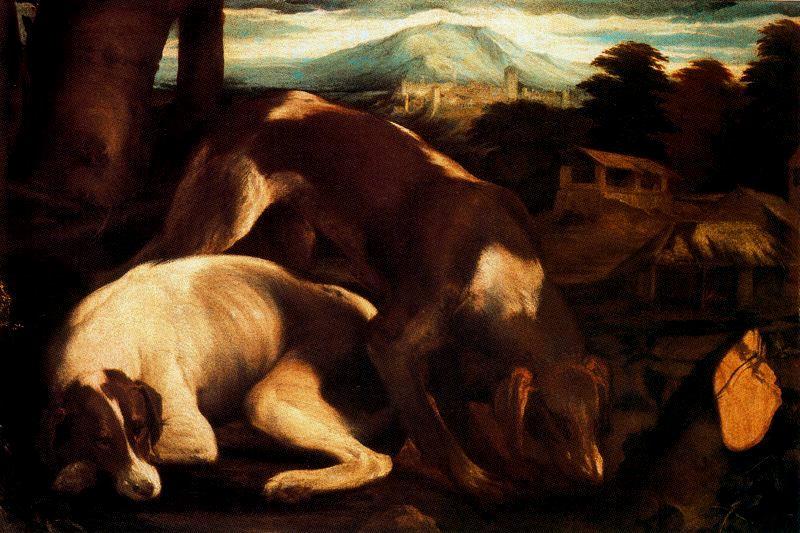 Hounds — Jacopo Bassano (jacopo Da Ponte)