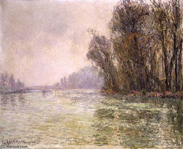 The Oise In Winter — Gustave Loiseau