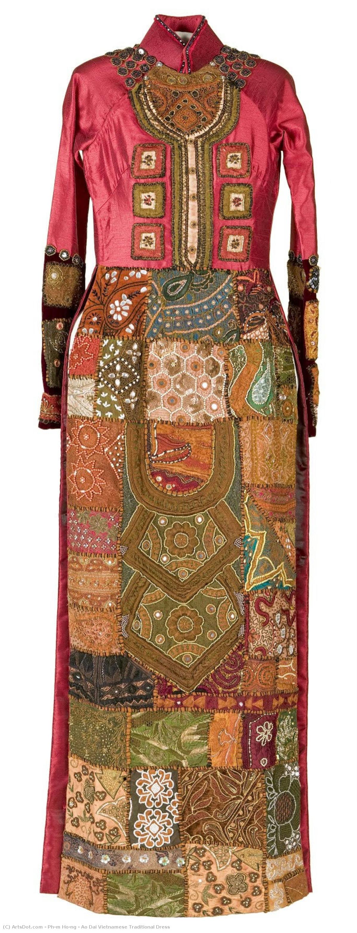 Ao Dai Vietnamese Traditional Dress — Phạm Hoằng