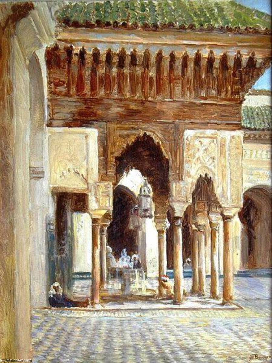 La Mosquée Karouiyne À Fès (titre Inscrit) — Joseph-félix Bouchor