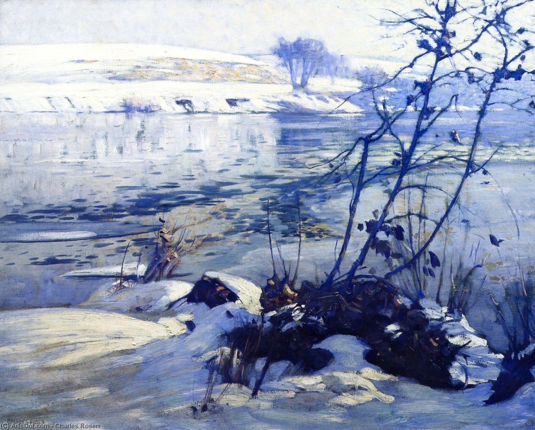 Floating Ice, Early Morning — Charles Rosen
