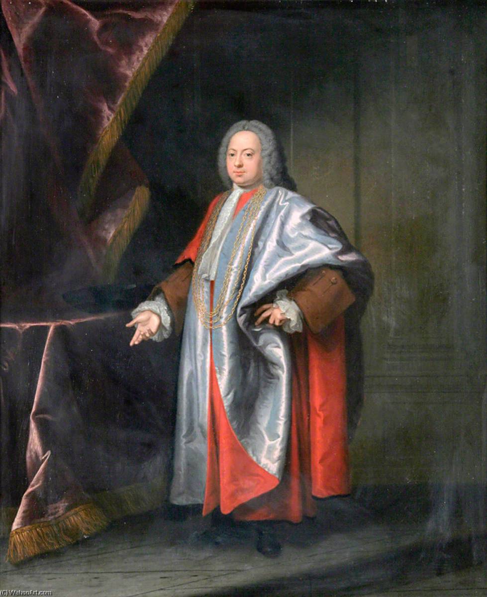 Thomas Hurnard (1711 1712–1753), Mayor Of Norwich (1752) — John Theodore Heins Senior