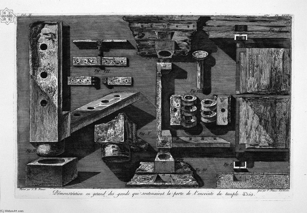 Matches Of Wood That Closed The Door Itself — Giovanni Battista Piranesi