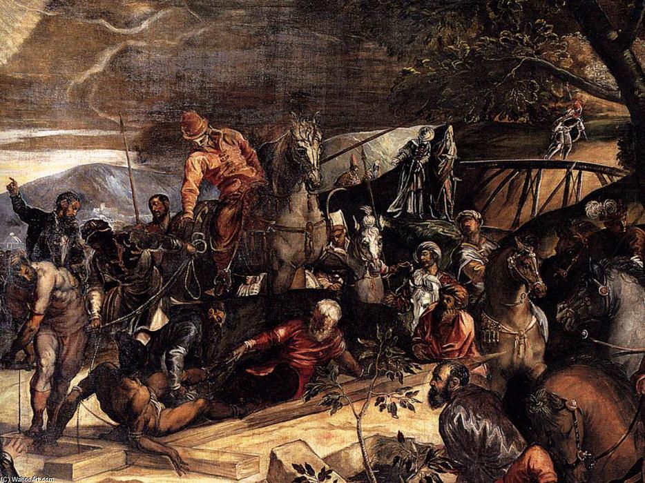 La Crucifixión (detalle) — Jacopo Tintoretto
