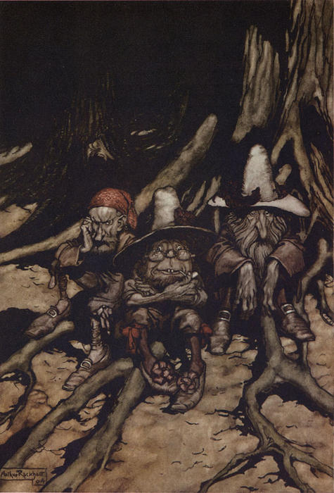 Rip Van Winkle 25 — アーサー・ラックハム