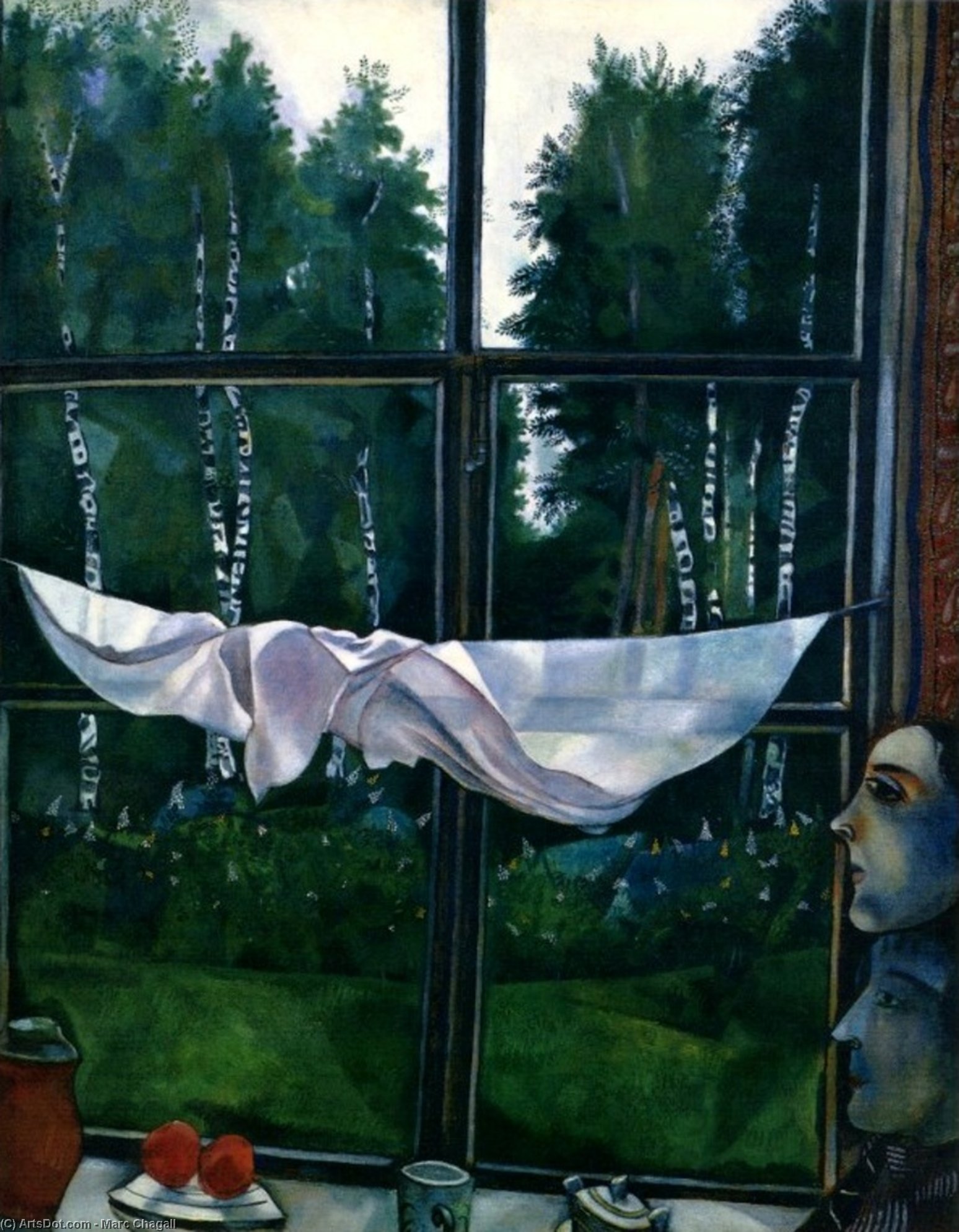 Window In The Country — Marc Chagall