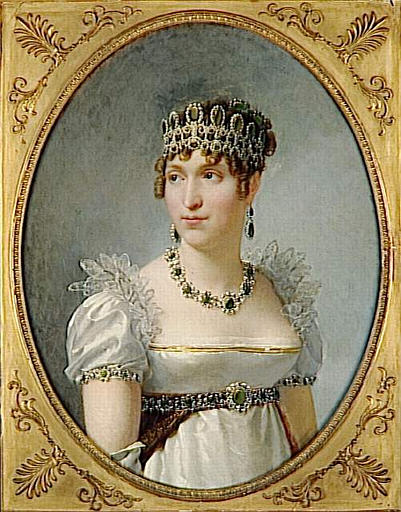 Portrait De La Reine Hortense, Reine De Hollande — Jean Baptiste Baron Regnault