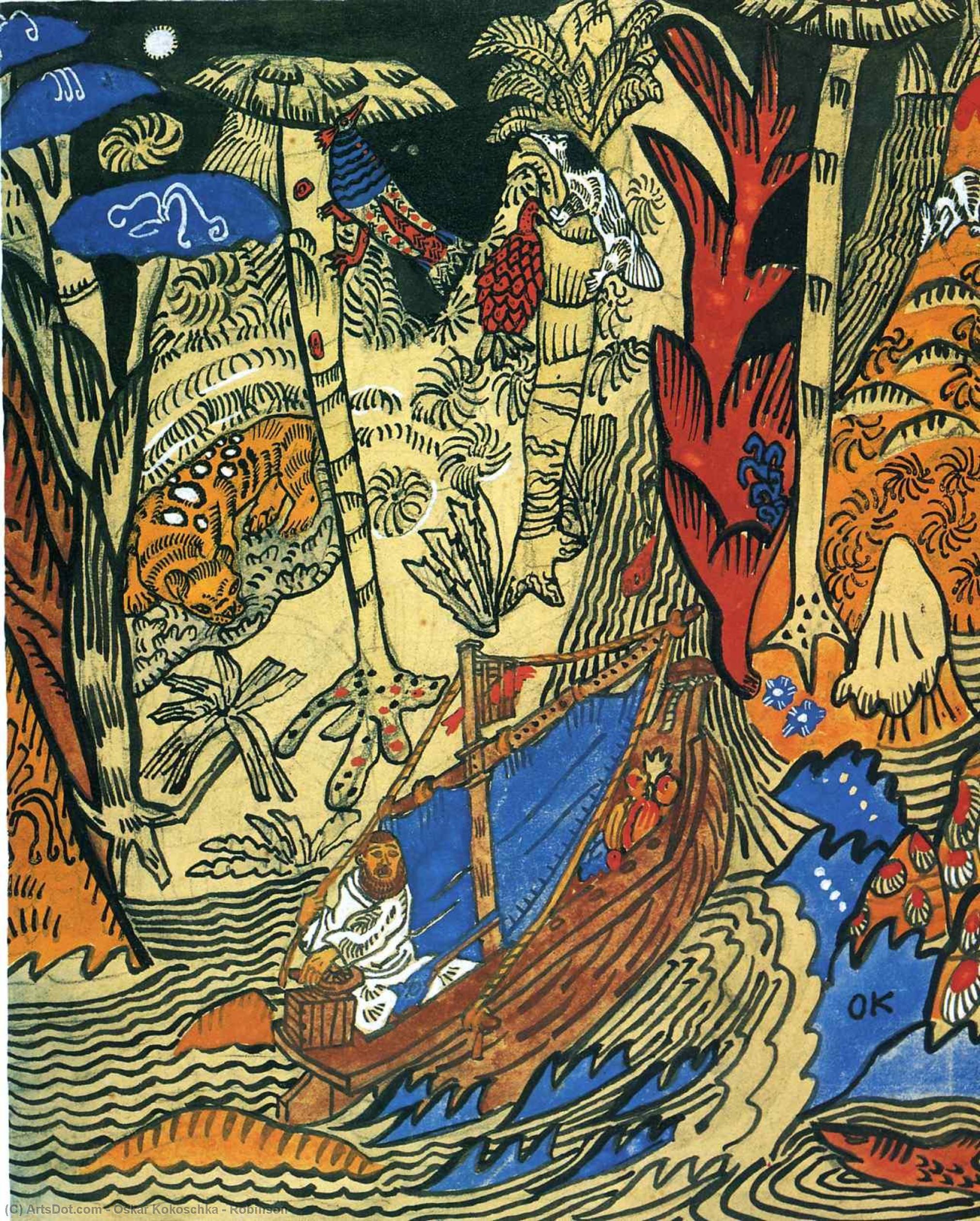 Robinson — Oskar Kokoschka