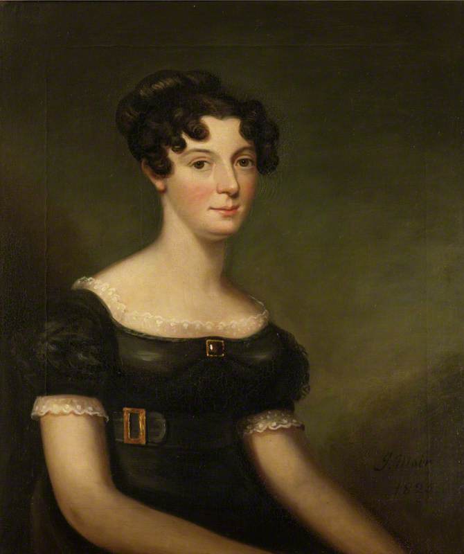 Harriot Christian Leith Hay (d.1830), Wife Of Sir Harry N. Lumsden, Bt — John Moir