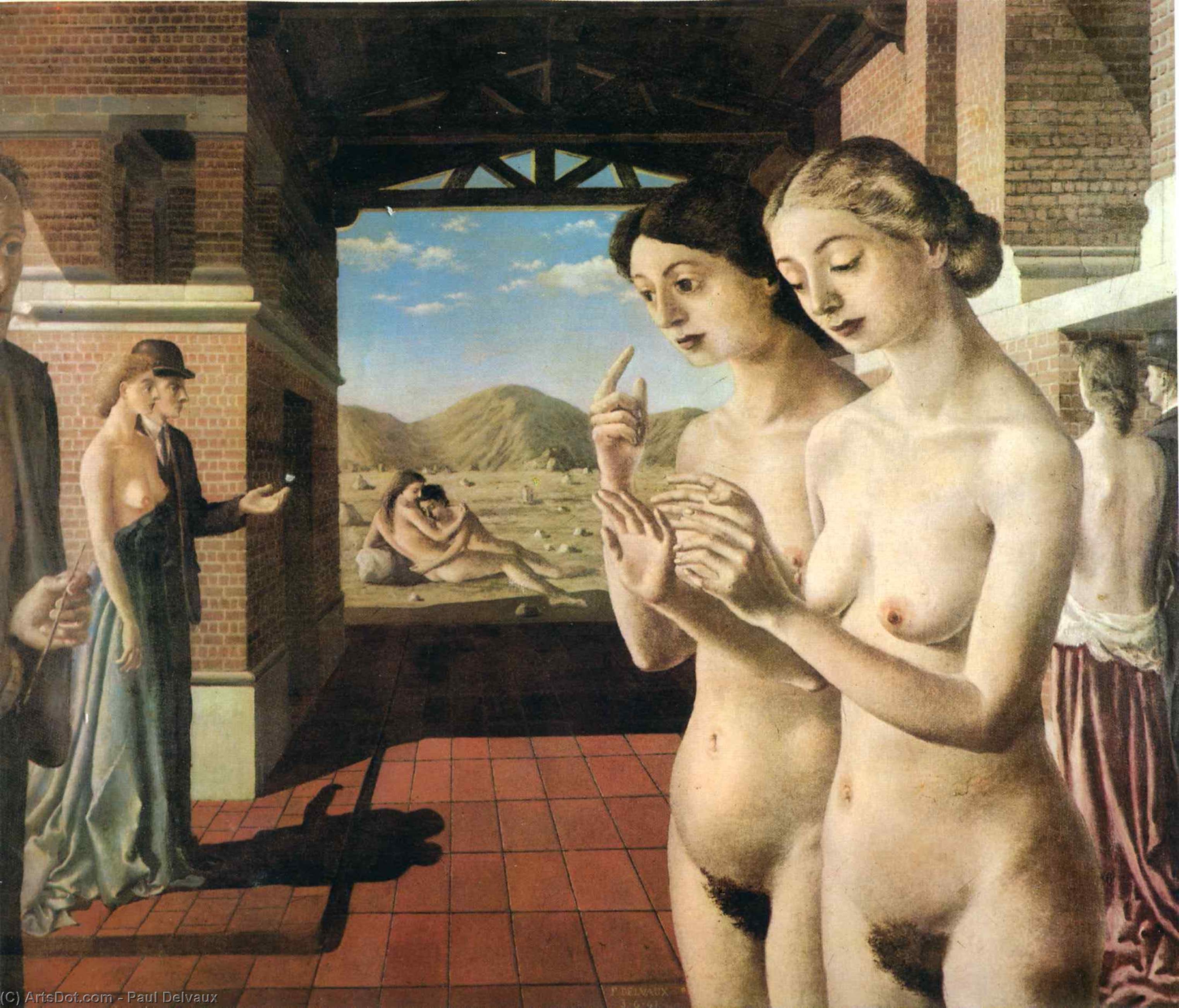 Untitled (7869) — Paul Delvaux