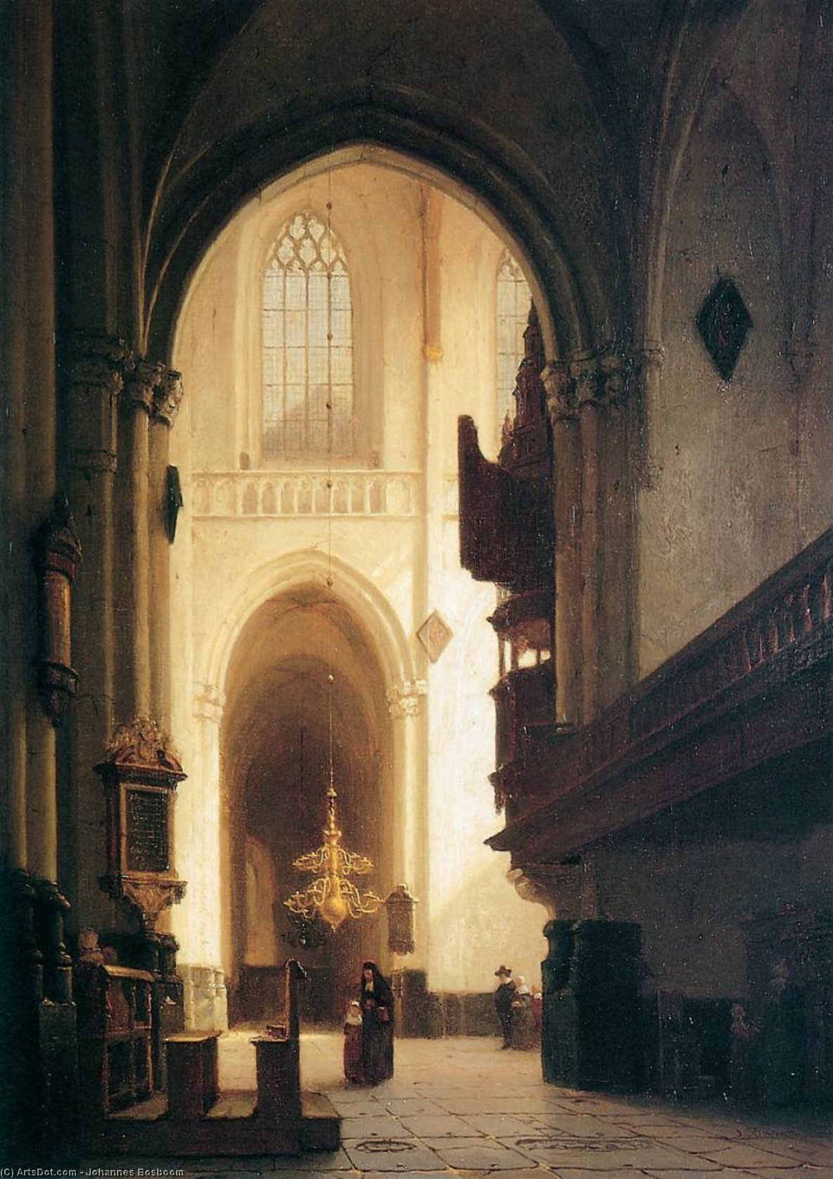 Hooglandse Kerk Leiden Sun — Јоханнес Босбум