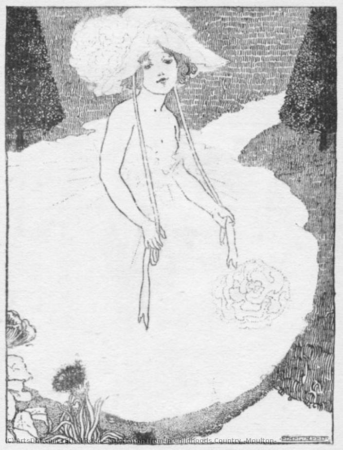 Illustration From In Childhoods Country (moulton) — Ethel Reed