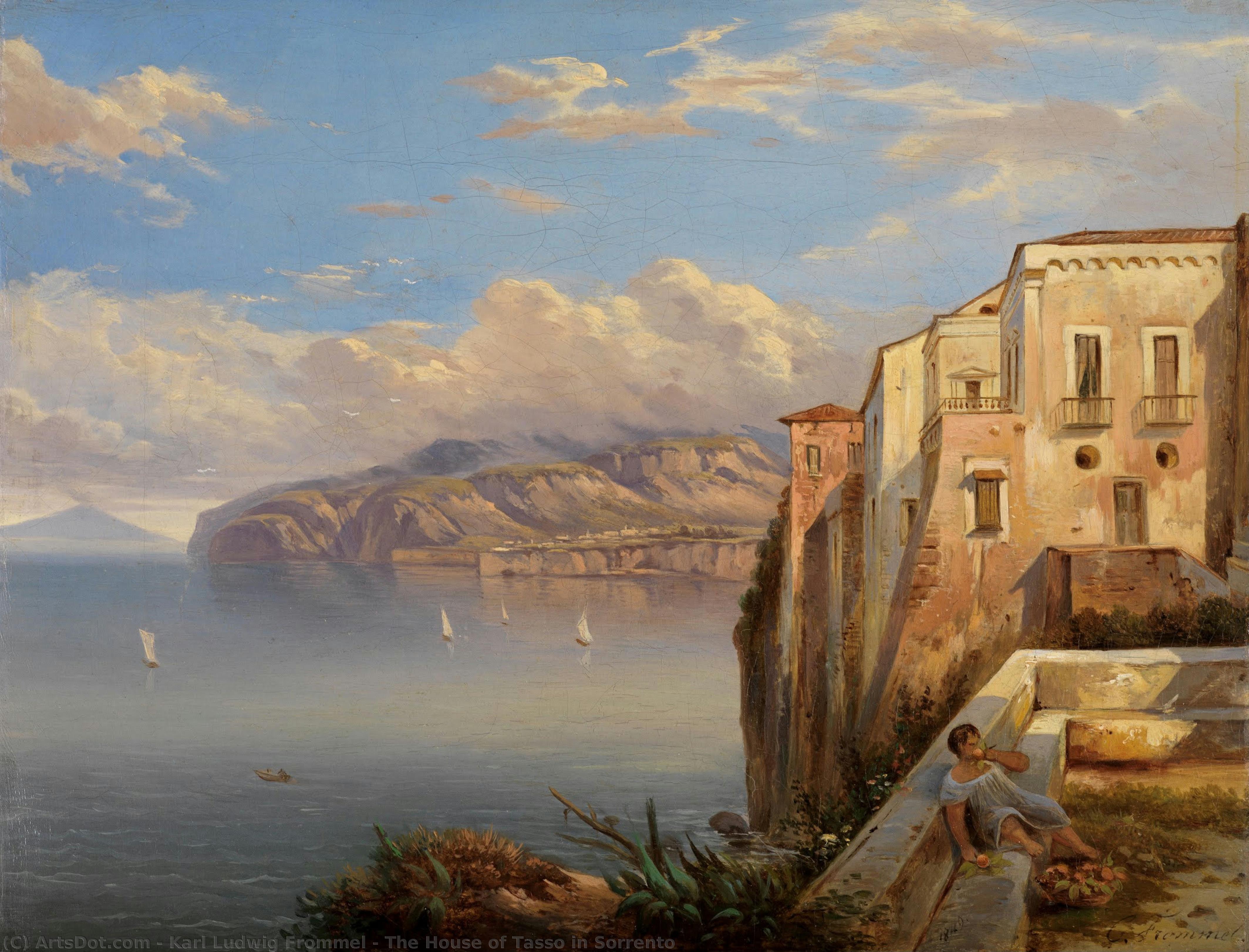 The House Of Tasso In Sorrento — Karl Ludwig Frommel