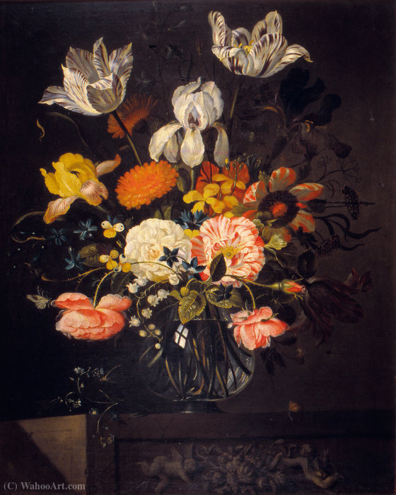 Still-life With Flowers — Jacob Marrel