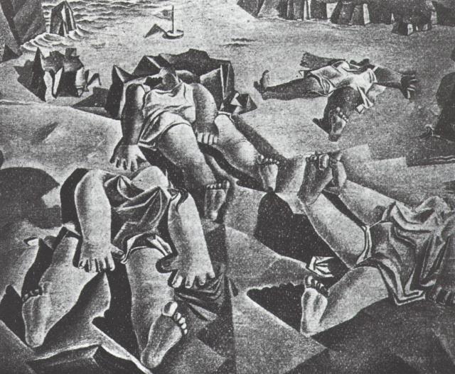 Women Lying On The Beach, 1926 — Salvador Dalí