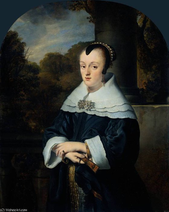Maria Rey Wife Of Roelof Meulenaer Rjm — Ferdinand Bol