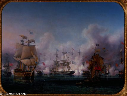 Episode Of The Battle Of Navarino, 20th October — Ambroaz Lui Garneraje