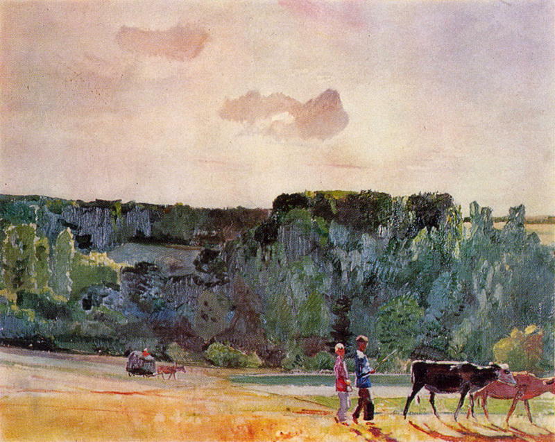Evening — Александр Дейнека
