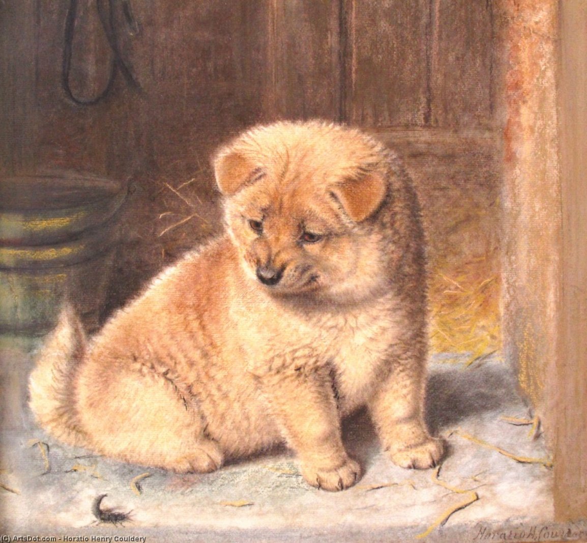 The Unwelcome Visitor — Horatio Henry Couldery