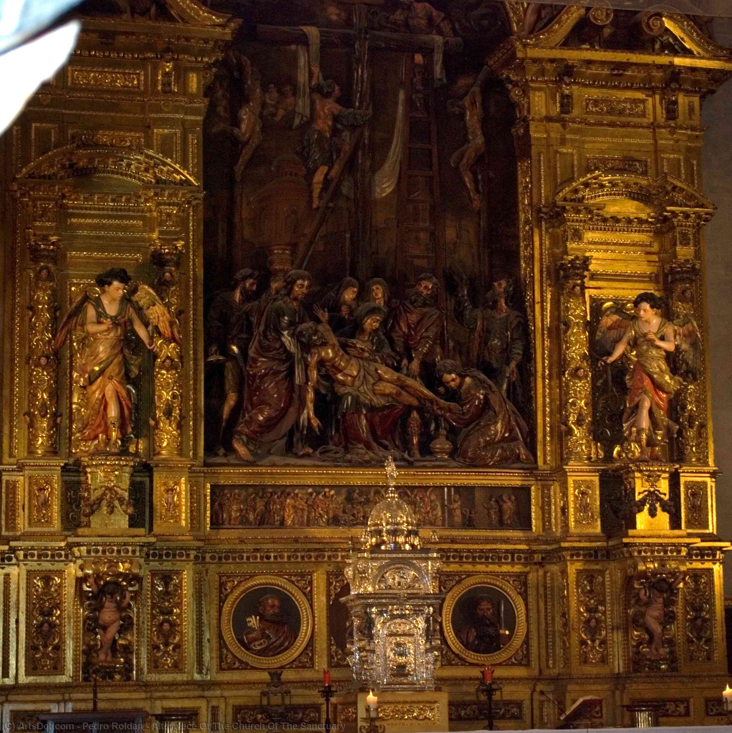 Altarpiece Of The Church Of The Sanctuary — Pedro Roldán