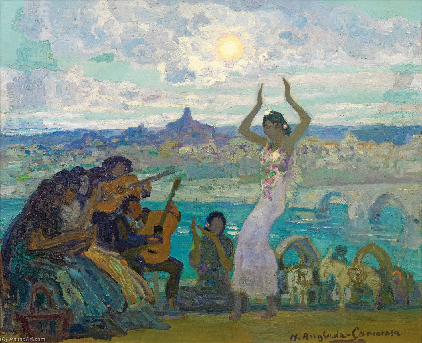 Baile Gitano (the Gypsy Dance) — Hermenegildo Anglada Camarasa