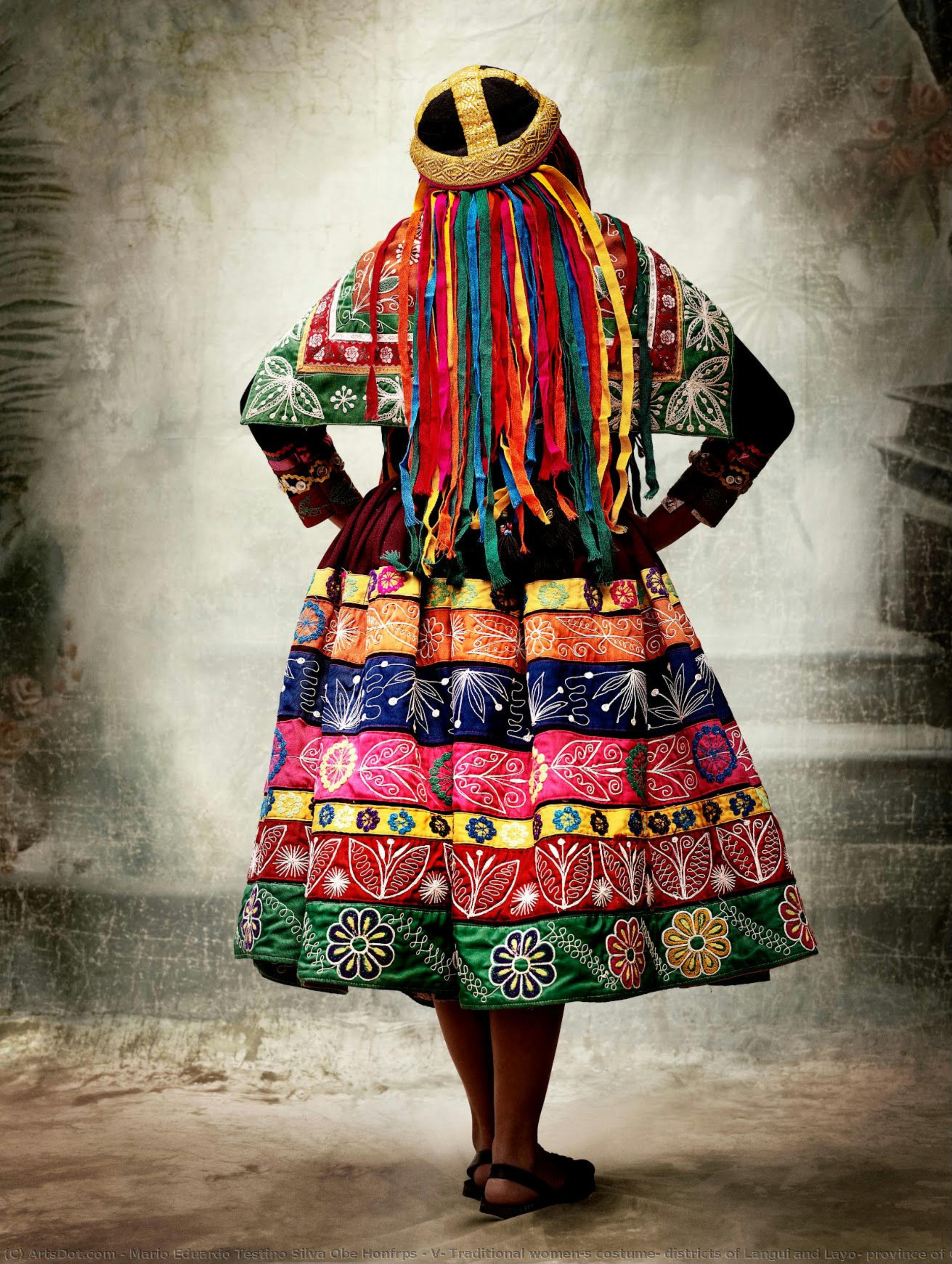 V, Traditional Women’s Costume, Districts Of Langui And Layo, Province Of Canas, Cusco, Peru 2007 — Mario Testino