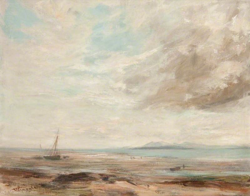 View Of A Seashore — James Lawton Wingate