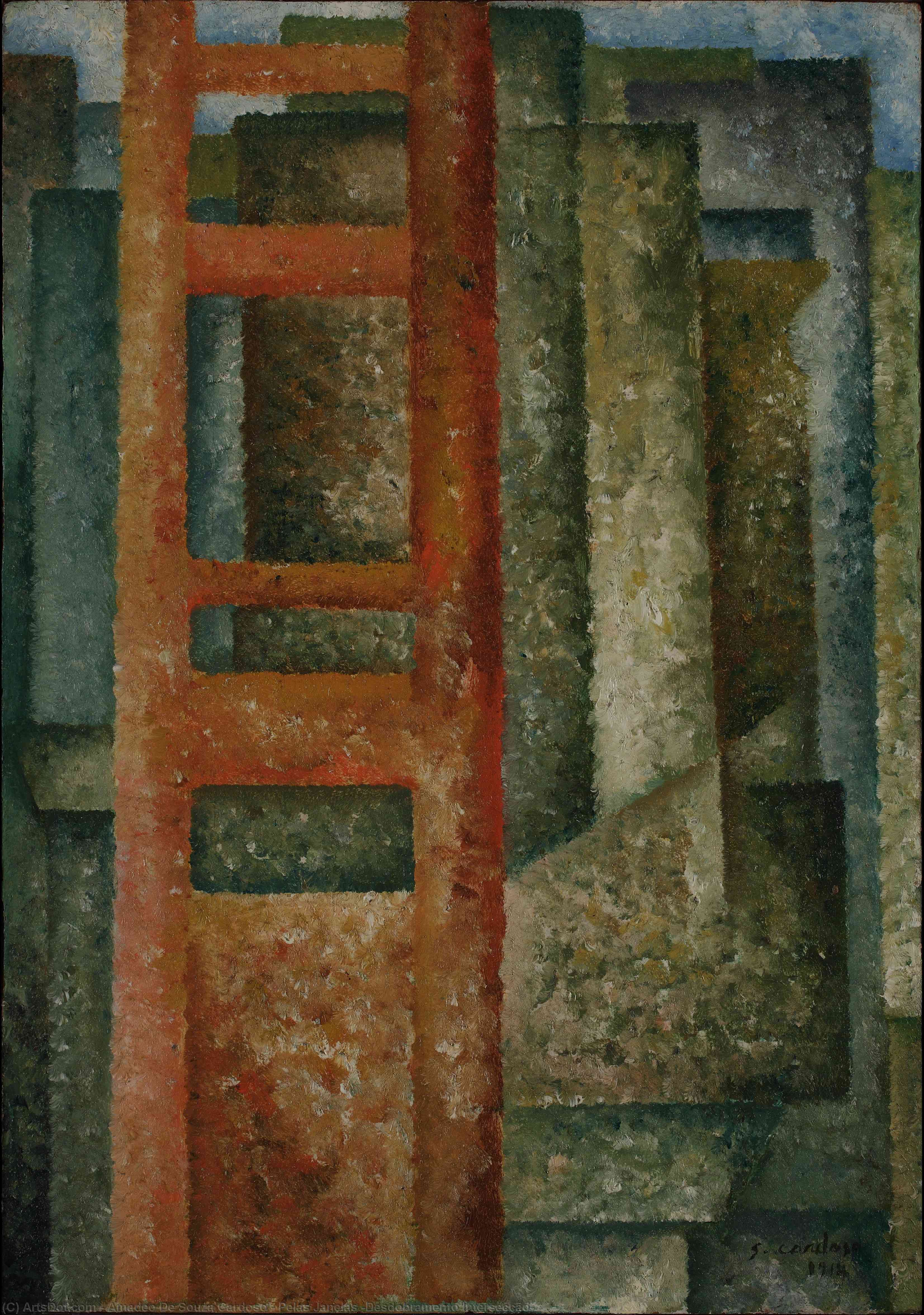 Pelas Janelas (desdobramento Intersecção) — Amadeo Souza Cardoso